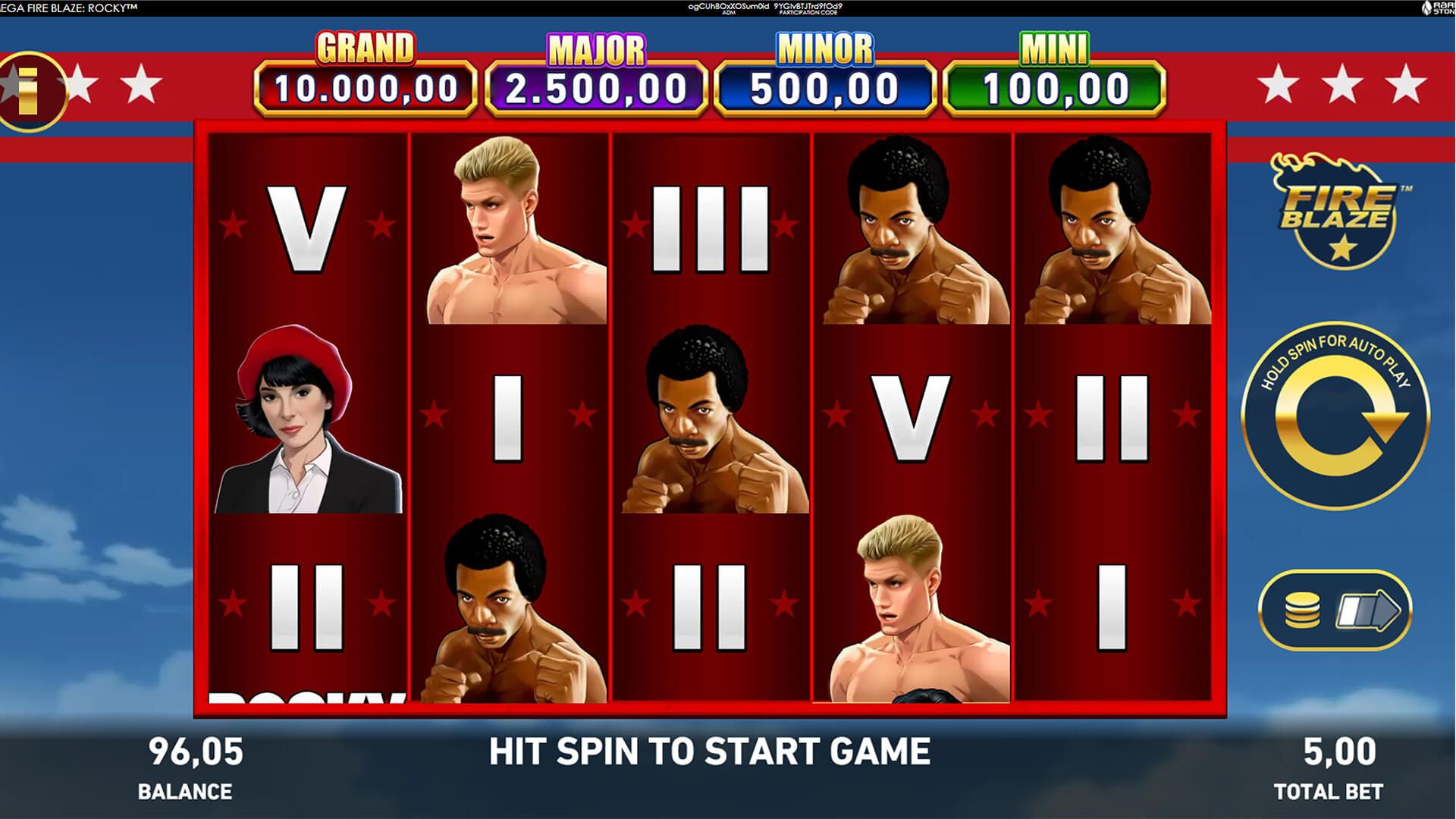 Rocky Mega Fire Blaze