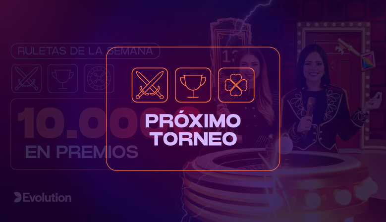 JUEGA EN LAS RULETAS EN VIVO DE EVOLUTION Y GANA EL PREMIO MAYOR DEL BOTE SEMANAL