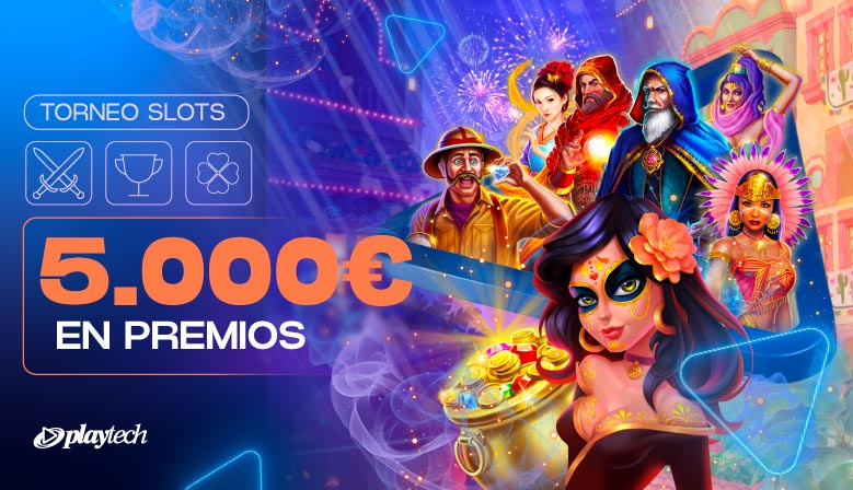 REPARTIMOS 5.000€ EN PREMIOS JUGANDO EN SLOTS SELECCIONADAS