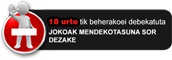 18 urtetik beherakoei debekatuta - Jokoak mendekotasuna sor dezake